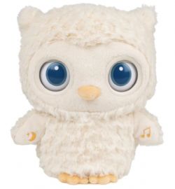 PELUCHE HIBOU / CHOUETTE APAISANTE ET BERCEUSES 8'' (20 CM)